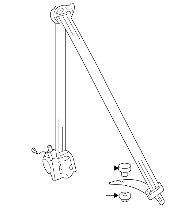 Lap & Shoulder Belt 5K4-857-705-RAA - View 9