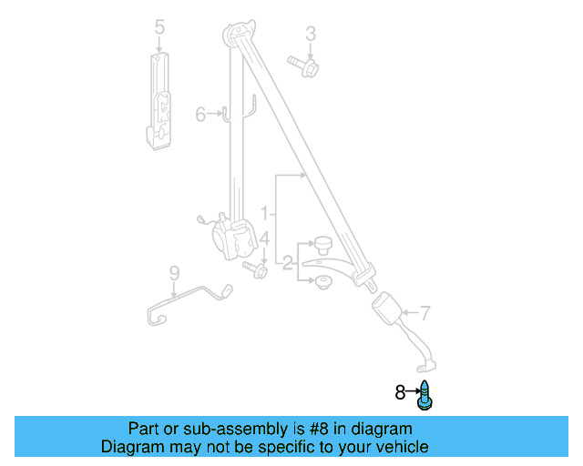 Buckle End Bolt N-910-326-02 - View 4