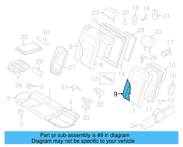 Lower Guide 1K3-857-825-A - View 9