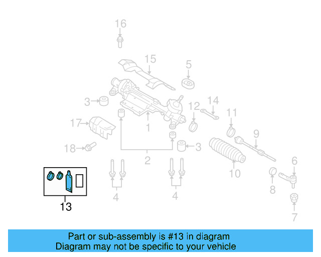 Gear Assembly Mount Kit 5N0-498-169-B - View 12