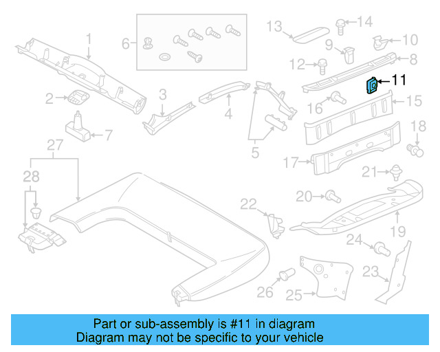 Side Panel 5C3-813-382 - View 9