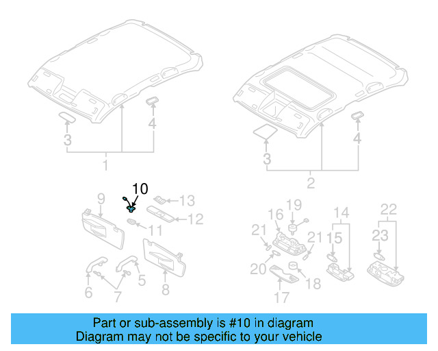 Sun 3B0-857-561-B-Y20 - View 23