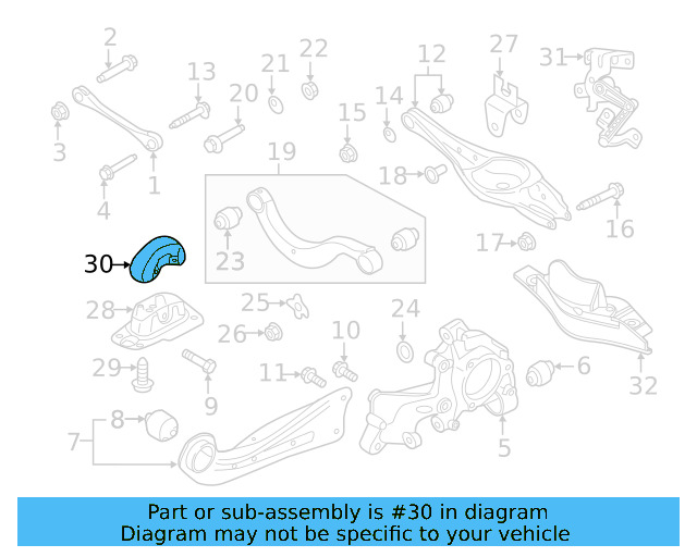 Bracket Cap 1K0-501-475 - View 18