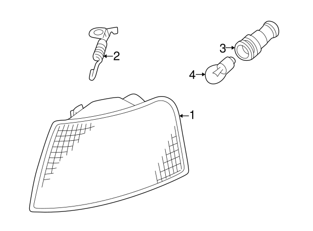 Signal Lamp 3B0-953-042-D