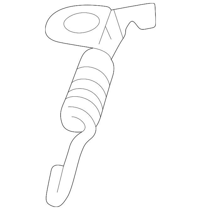 Signal Lamp Retainer Spring 3B0-953-576