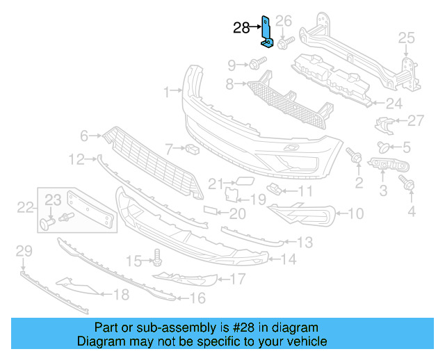 Center Bracket 7P6-807-915-B - View 10
