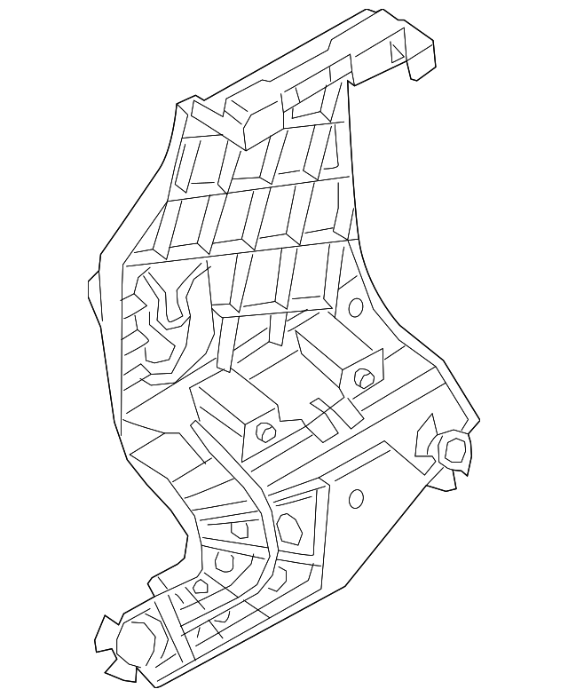 Bracket 5C5-927-163 - View 2