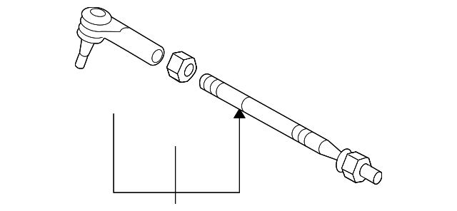 Steering Tie Rod Assembly 7L0-422-803-D - View 12