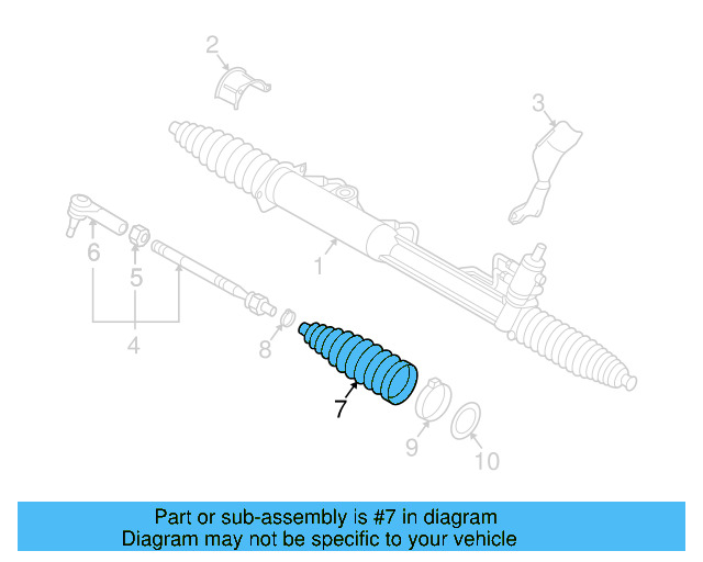 Tie Rod Boot 2H0-422-831 - View 17