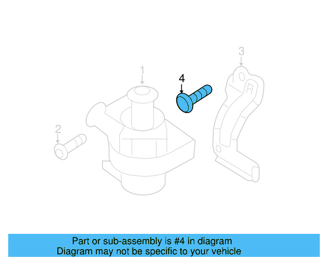 Water Pump Assembly Mount Bolt N-104-707-05 - View 38