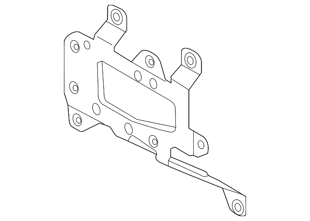 Bracket 5QE-819-134-A - View 3