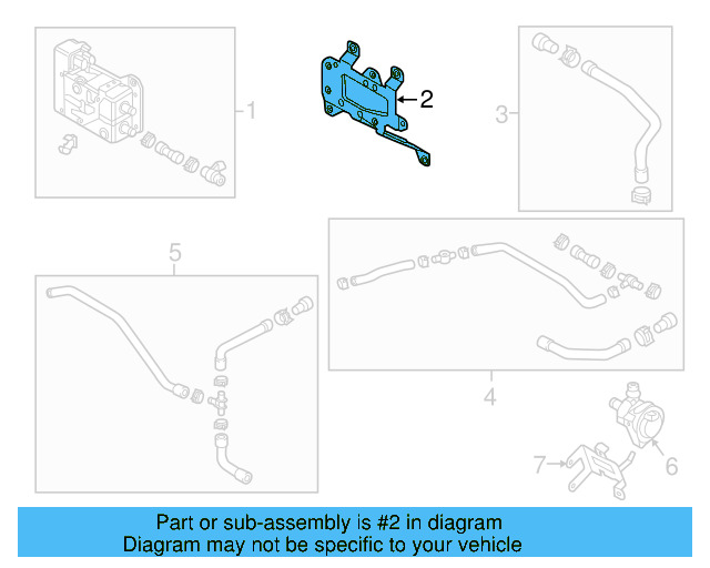 Bracket 5QE-819-134-A