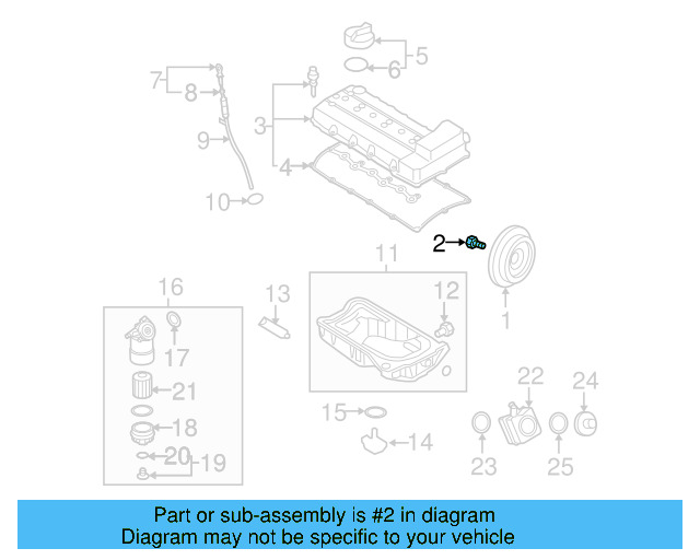 Vibration Damper Bolt N-010-087-6 - View 26