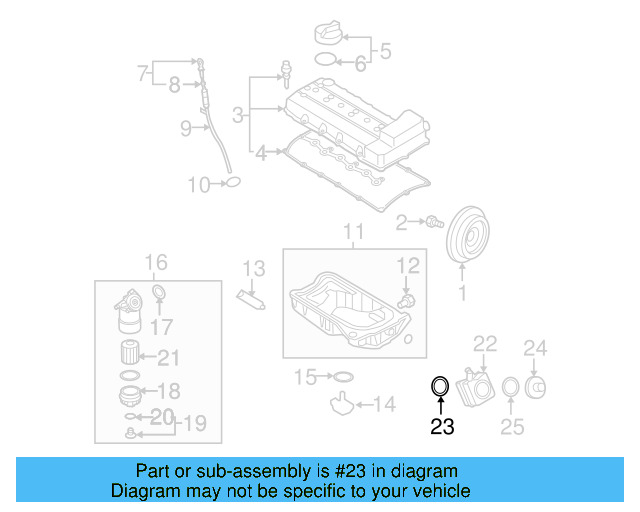 Engine Oil Cooler O 038-117-070-A - View 39