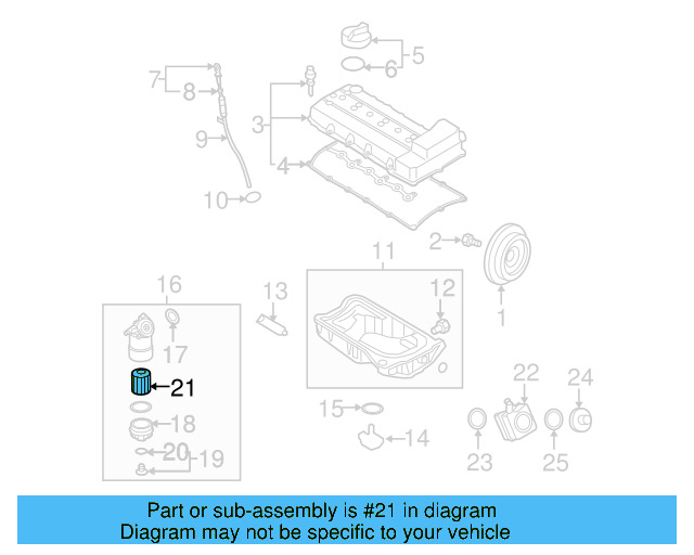 Oil Filter 070-115-562 - View 6