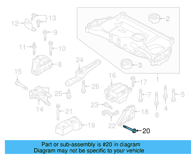 Side Support Bolt N-107-838-01 - View 15
