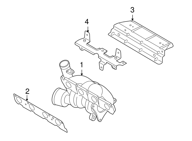 Exhaust Manifold 06J-145-722-B - View 32