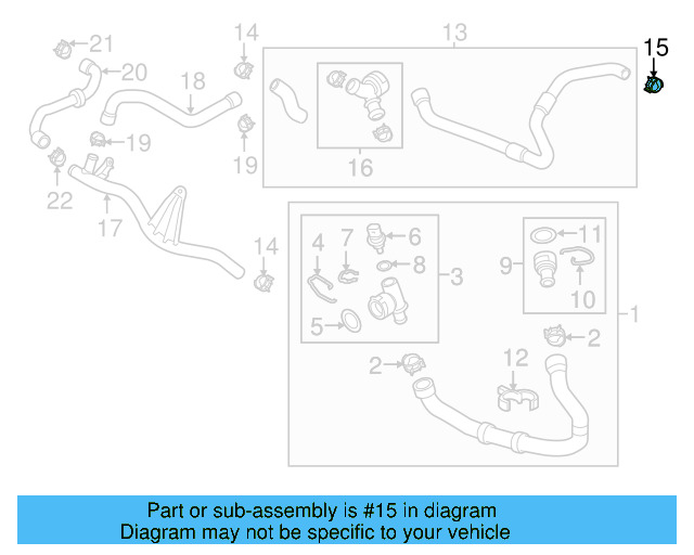 Reservoir Hose Clamp N-906-869-02 - View 306