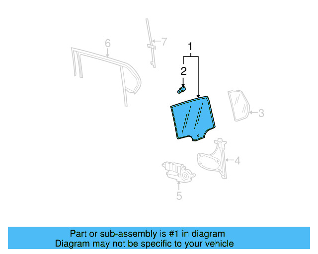 Movable Glass 1K6-845-026-C