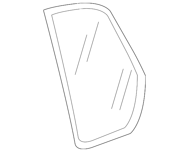 Fixed Glass 1K6-845-215-A - View 2