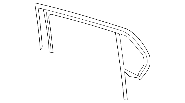 Window Guide 1K6-839-432-G-5AP - View 2