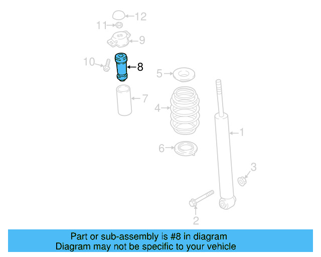 Bumper 3QF-511-357 - View 7