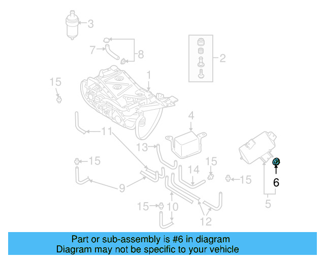Pressure Cylinder Clip 4B0-616-741-D