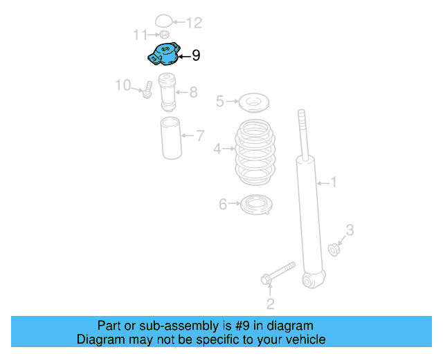 Shock Mount Bolt N-906-484-02 - View 78