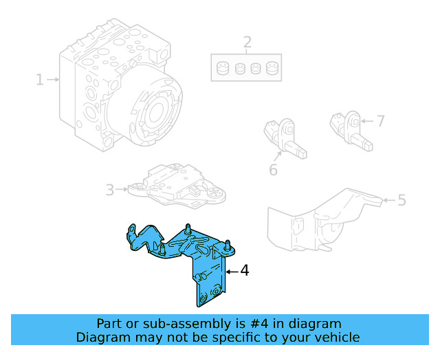 Mount Bracket 5Q1-614-235-K - View 37
