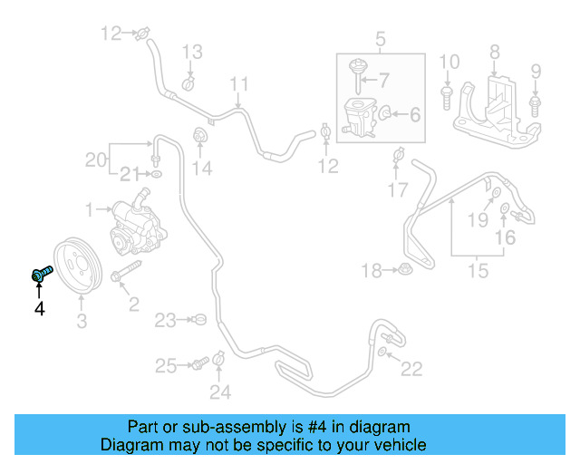 Pulley Bolt N-910-654-01 - View 8