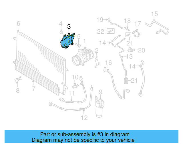Mount Bracket 07C-260-881-A