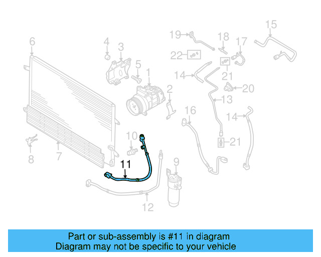 AC Hoses 3D0-260-701-AR - View 4