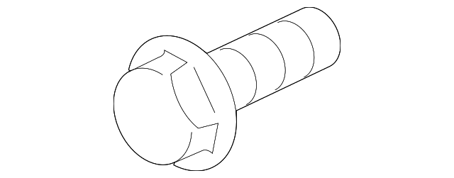 Bumper Cover Bolt N-014-749-5 - View 3