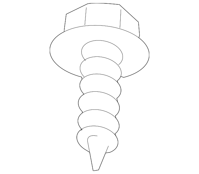 Bumper Cover Bolt N-014-749-5