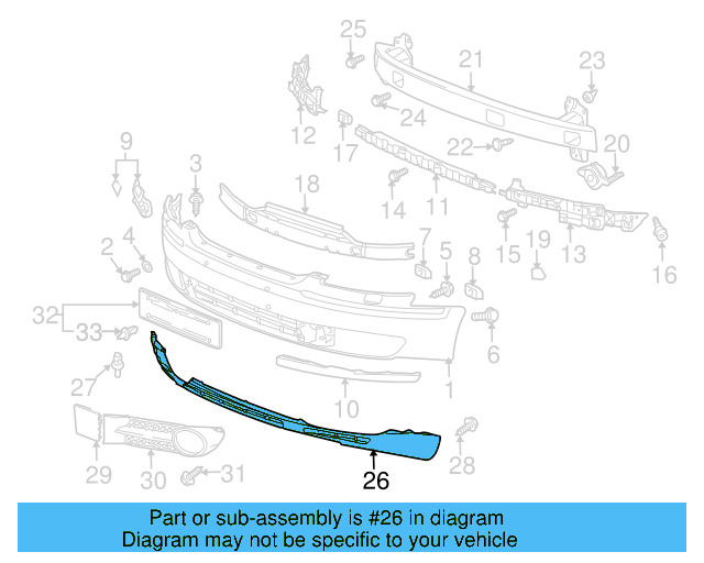 Spoiler 3D0-805-903-C-V7S - View 3