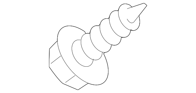 Door Trim Panel Screw N-013-966-26 - View 11