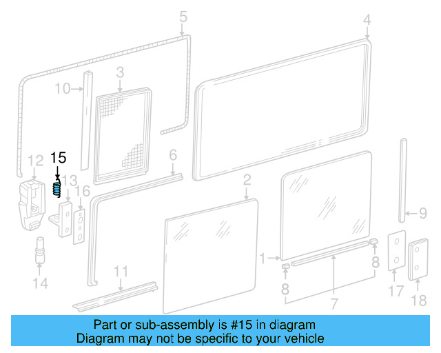 Handle Spring 281-847-743 - View 3