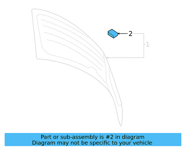 Lift Gate Glass Bumper 1T0-845-237 - View 28