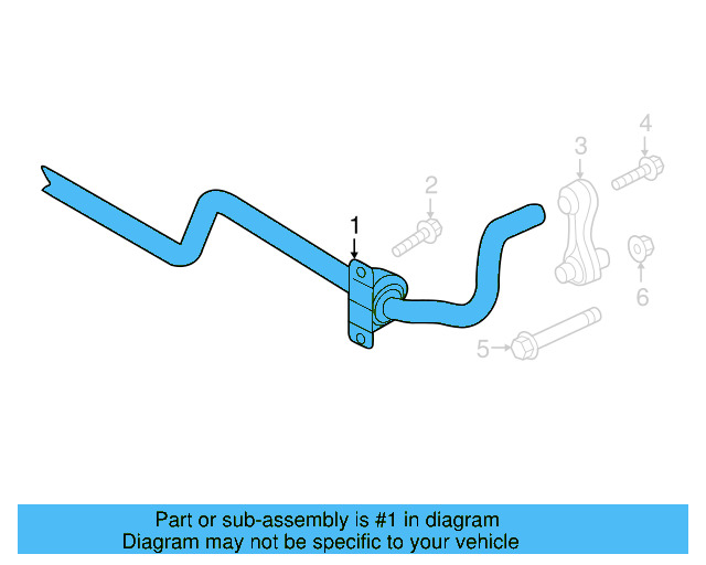 Stabilizer Bar 3QF-511-305-L - View 7