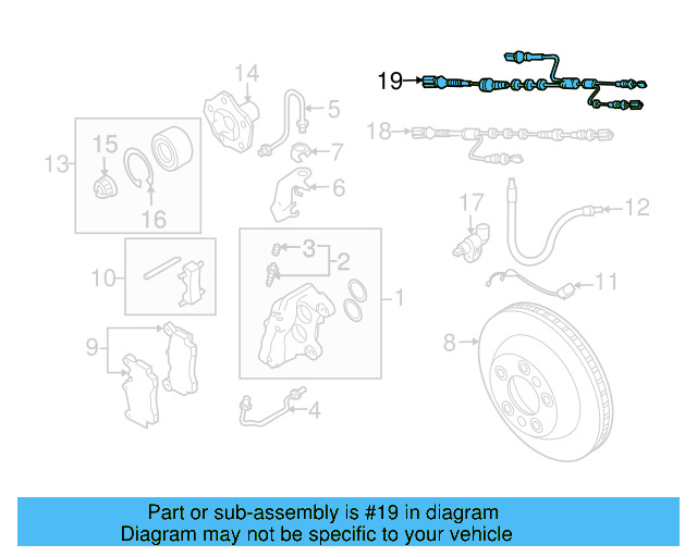 Sensor Harness 7L0-971-279-G - View 8