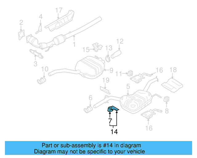 Front Bracket 3C0-253-144-F - View 15