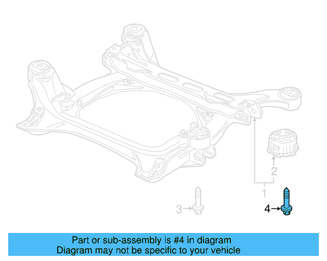 Engine Carrier Rear Bolt N-910-144-02 - View 15