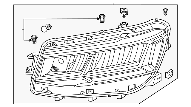 Headlamp Assembly 2GJ-941-036