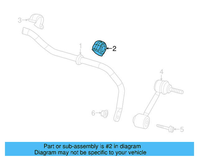 Stabilizer Bar Bushing 1K0-511-327-AP - View 12