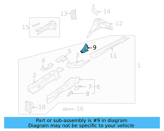 Support 2GJ-805-931-A - View 8