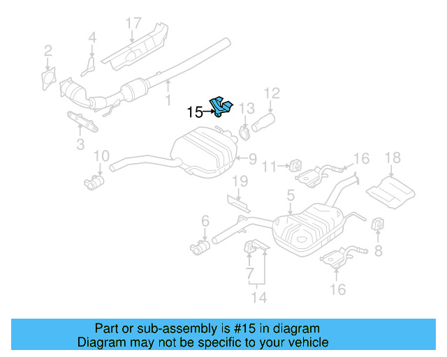 Rear Bracket 3C0-253-144-A - View 13