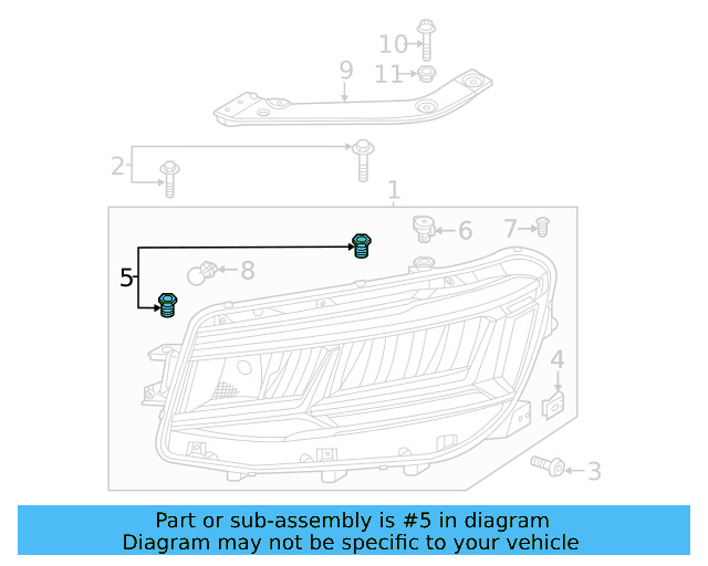Impact Bar Bolt N-909-936-03 - View 42