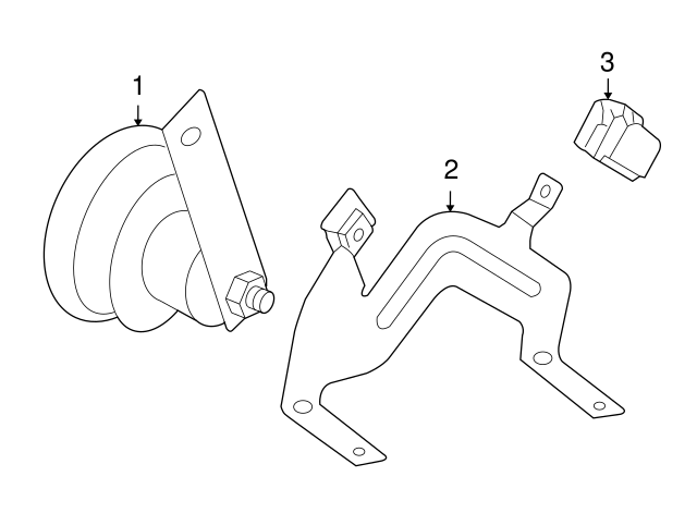Alarm Horn 5C0-951-115 - View 52