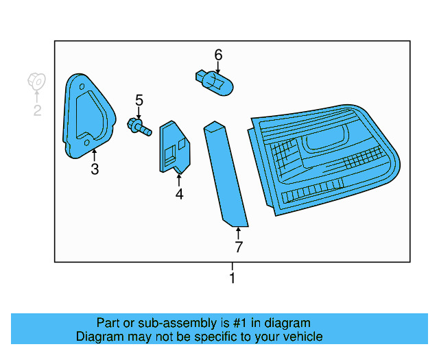 Tail Lamp Assembly 5N0-945-094-J - View 4