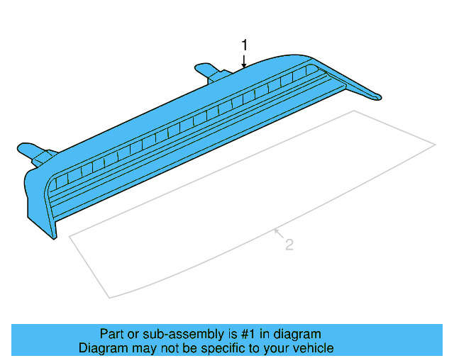 High Mount Lamp 3D0-945-097-D